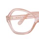 Lunettes vintage BK Biche acétate rose 70's