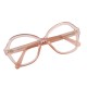 Lunettes vintage BK Biche acétate rose 70's