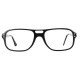 Monture vintage acier noir forme Terry Richardson 70's