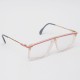 Lunettes Cazal Vintage 190 - Lunettes vintage HIP HOP Cazal - monture vintage rose et dorée