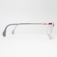 Lunettes Cazal Vintage 190 - Lunettes vintage HIP HOP Cazal - monture vintage rose et dorée