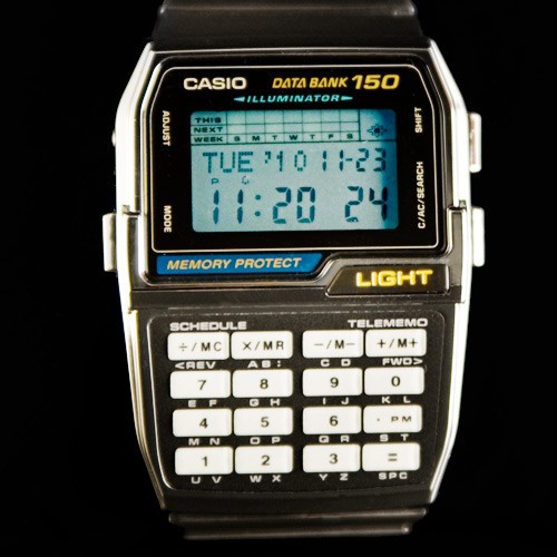 casio retro databank