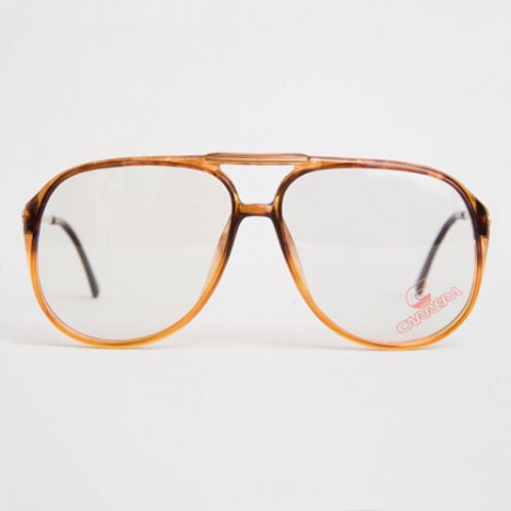 Lunettes vintage Carrera Miel type aviator Monture vintage