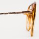 Lunettes vintage Carrera Miel type aviator - Monture vintage Carrera pour femmes - Verres transparents