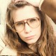 Lunettes vintage Carrera Miel type aviator - Monture vintage Carrera pour femmes - Verres transparents