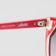 Lunettes soleil vintage Silhouette rouges style Hip Hop - lunettes vintage hommes et femmes