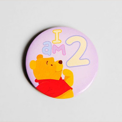 Badge Winnie L'ourson I'm 2