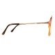 Lunettes Carrera Vintage miel neuves, stock des années 80 - Type Aviator verres transparents - Taille Mixte 