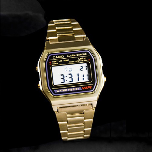 Montre vintage Quartz pour femme, plaquée or, années 80, NOS Neuf stock