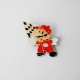 Pin's vintage Mario Kart pilote