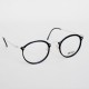 Lunettes vintage Hugo Boss neuves de stock ancien, look trader années 80, verres transparents