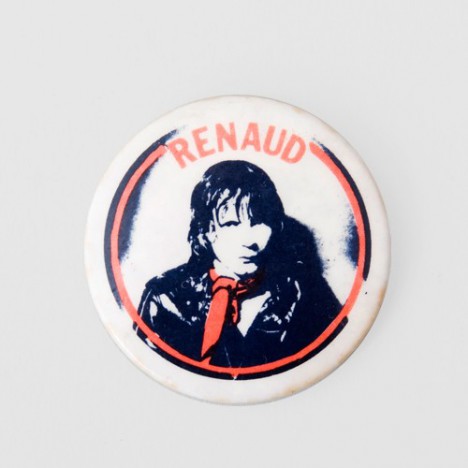 Badge Renaud Marche à l'ombre vintage de 1980