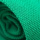 Cravate vintage fine tricotée / knit tie color block vert menthe année 60