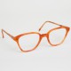 Lunettes vintage pour femmes Lozza miel orangé des années 80