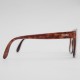 Lunettes Vintage Christian Dior Monsieur marron clair style Jacques Chirac 81