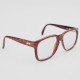 Lunettes Vintage Christian Dior Monsieur marron clair style Jacques Chirac 81