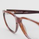 Lunettes Vintage Christian Dior Monsieur marron clair style Jacques Chirac 81