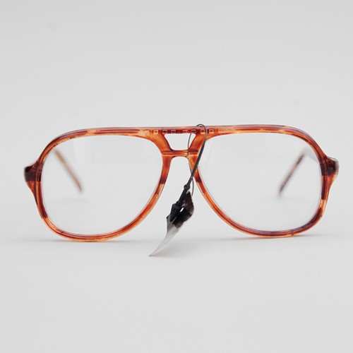 Lunettes Vintage Années 50 - Monture Marron Style écaille, Verres Ronds, Avec étui TAILLANDIER RENNES - Occasion
