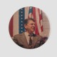 Badge vintage Ronald Reagan années 80