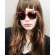 Lunettes Cébé Spectra Vintage Rouges Oversize années 80 NEUVES