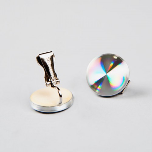 Clips D'oreilles Vintage En Nacre – Boucles D'oreilles Rétro – Femme