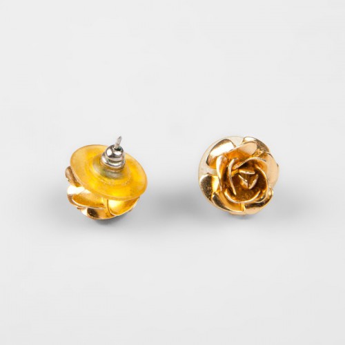 Boucles D'oreilles Vintage Fantaisie Années 60 - Bon état