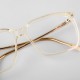 Lunettes vintage femme translucides et rose BL 