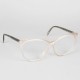 Lunettes vintage femme Actuell Couture forme papillon grise années 80