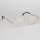Lunettes vintage Zeiss homme papy style dorées – forme aviator