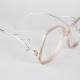 Lunettes vintage femme « granny style” années 70  roses et acier – Classic Design International - Années 80