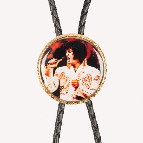 Cravate américaine « Elvis» le King du kitsch