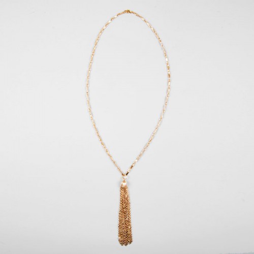 Collier vintage fantaisie années 80, style rétro unique
