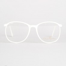 Lunettes vintage monochrome blanc Chic Optic années 80