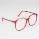 Lunettes vintage rouge  Tauschek Nordic oversize 80’s