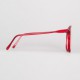 Lunettes vintage rouge  Tauschek Nordic oversize 80’s