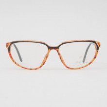 Lunettes vintage Steffi Graf par Carl Zeiss noires et camel années 90