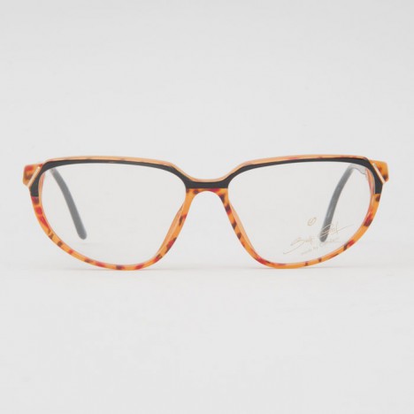 Lunettes vintage Steffi Graf par Carl Zeiss noires et camel années 90