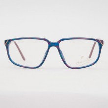 Lunettes vintage bleues et violette Steffi Graf par Carl Zeiss années 90