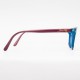 Lunettes vintage bleues et violette Steffi Graf par Carl Zeiss années 90