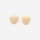 Boucles d'oreilles vintage triangle marque Richelieu années 80