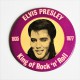 Badge Elvis Presley vintage collector 1935-1977