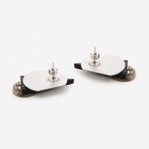 Boucles D'oreilles Vintage Années 80 - Style Rétro Et Chic