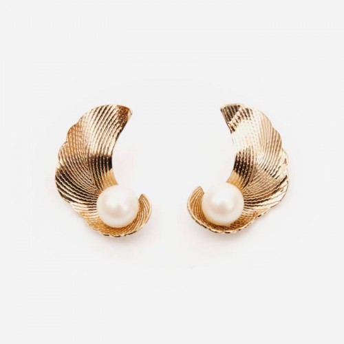 Boucles D'oreilles Vintage Années 70 - Homme - Multicouleur