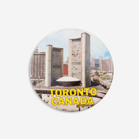 Badge vintage Toronto Canada années 70
