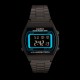 Casio B640WB-2BEF - Montre casio rétro futuriste noire et bleue - B640