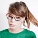 Lunettes Spitfire DAXX noires et orange verres transparents