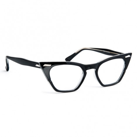 Lunettes Spitfire DAXX noires verres transparents