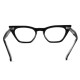 Lunettes Spitfire DAXX noires verres transparents