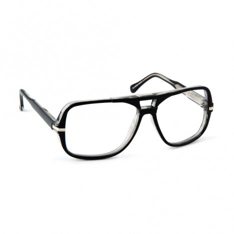 Lunettes Spitfire Tax Exile noir style Terry Richardson verres transparents