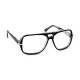 Lunettes Spitfire Tax Exile noir style Terry Richardson verres transparents